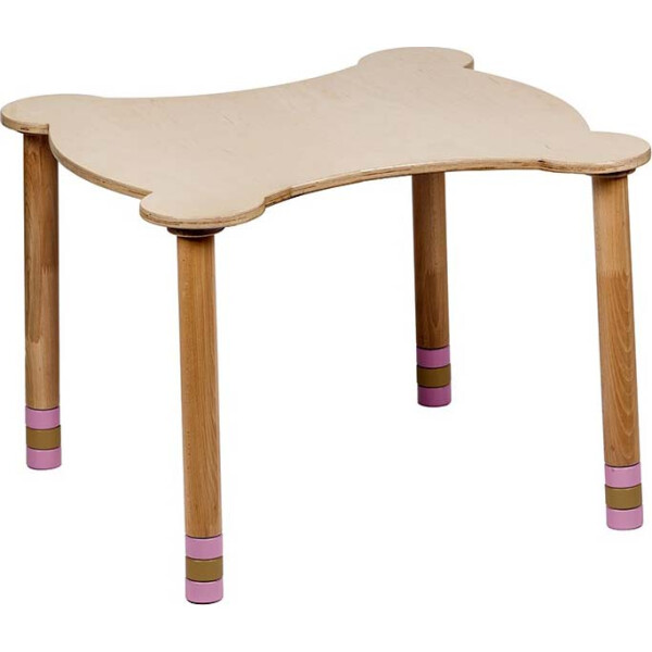 

Детский столик IndigoWood без кармана Дерево/Розовый (32266)