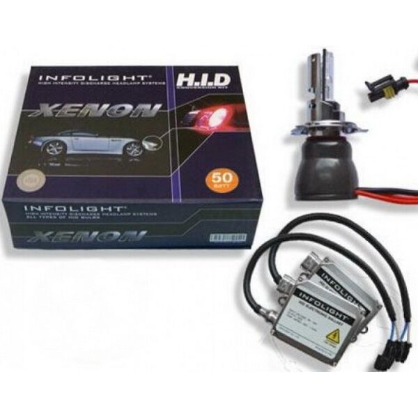 

Би-ксенон Infolight Н4 H/L 4300K