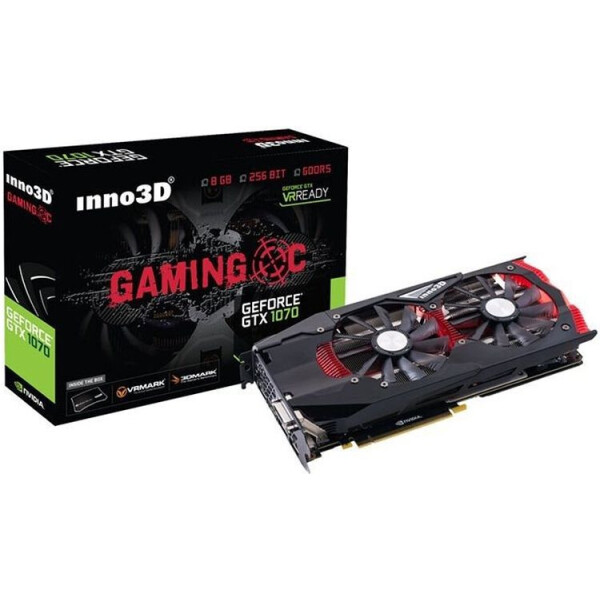 

INNO3D GeForce GTX 1070 Gaming OC 8GB GDDR5 "Refurbished"