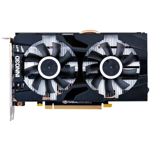 

Видеокарта INNO3D GeForce GTX 1660 Ti GDDR6 6GB Twin X2