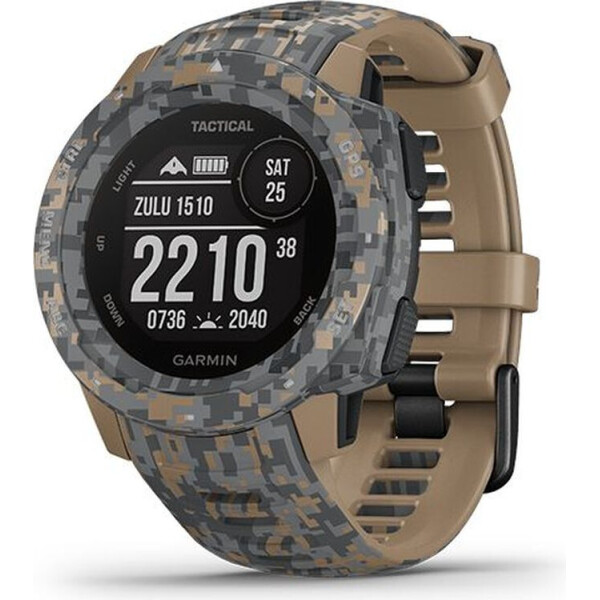 

Garmin Instinct Tactical Edition Outdoor GPS Watch Camo Coyote Tan (010-02064-D4)