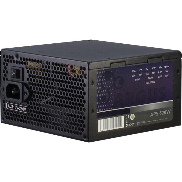 

Блок питания Inter-Tech 520W (APS-520W)