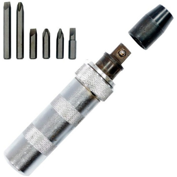 

Отвертка ударная 6 ед. INTERTOOL HT-0430