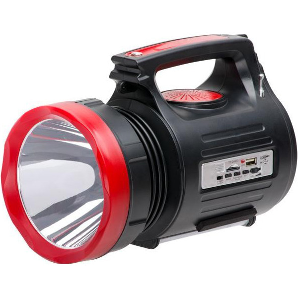 

Фонарь аккумуляторный 1LED 5W + 22 SMD Intertool (LB-0104)