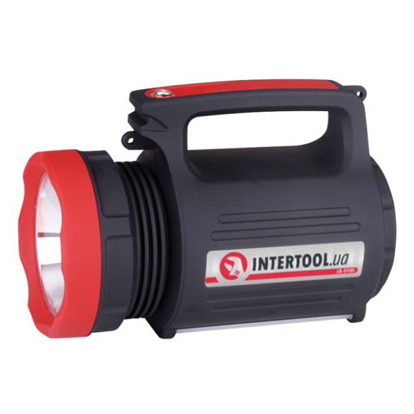 

Фонарь INTERTOOL (1LED 5W+22 SMD) (солн.панель, 2 led лампы)