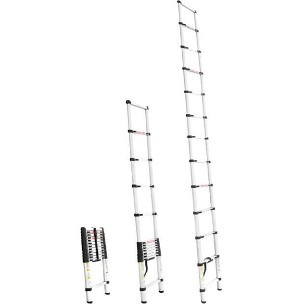 

Лестница Intertool алюминиевая телескопическая 12ступ. 3.80м (LT-3038)