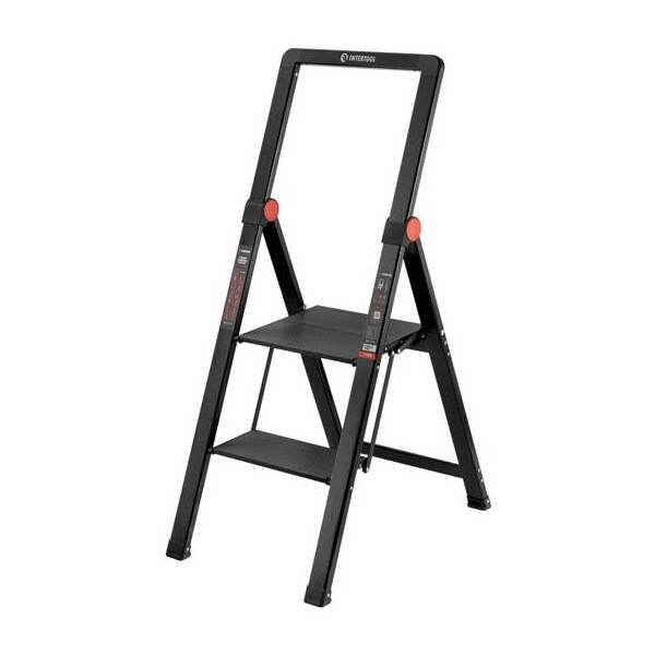 

Стремянка Intertoo Black Slim 2 ступени (LT-5002)