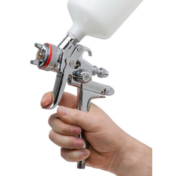

Краскораспылитель пневматический профессиональный HVLP II INTERTOOL PT-0100
