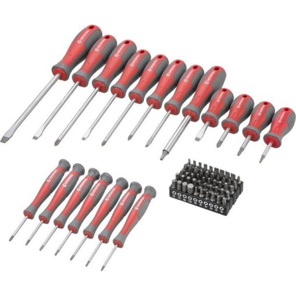 

Набор отверток с комплектом насадок 70 ед. INTERTOOL VT-3370