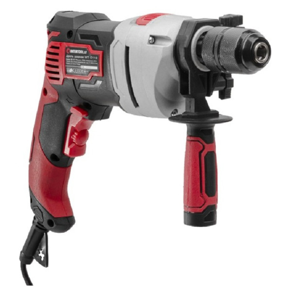 

Дрель Intertool WT-0119 ударная 900 Вт