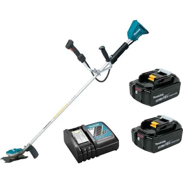 

Аккумуляторная коса Makita DUR365URM2 + 2 акб 18 V 5 Ah + з/у DC18RС