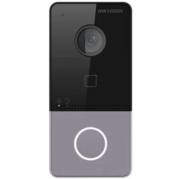 

IP вызывная панель с ИК-подсветкой и Wi-Fi DS-KV6113-WPE1 2Мп