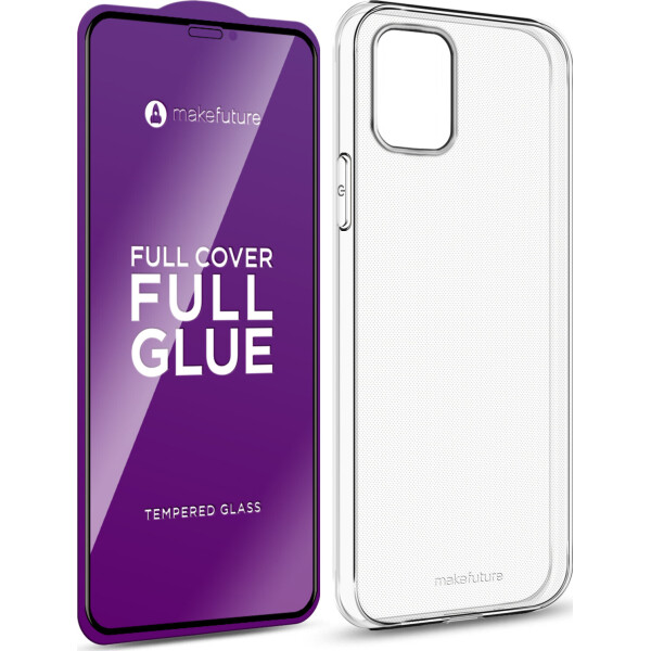 

Комплект MakeFuture стекло + чехол Air для Apple iPhone 12 mini