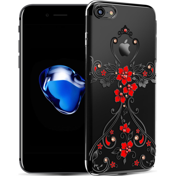 

Чехол Kingxbar iPhone 7/8 / SE2 Phoenix PC с камнями черный
