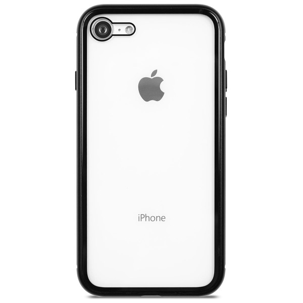 

Чехол DEF iPhone 7/8 / SE2 Metal magnet glass черный