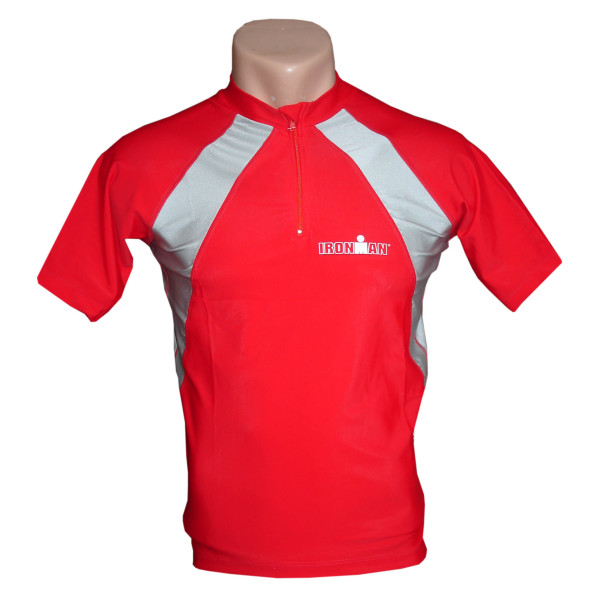 

Майка вело короткая красная Ironman 1511XT_S_red