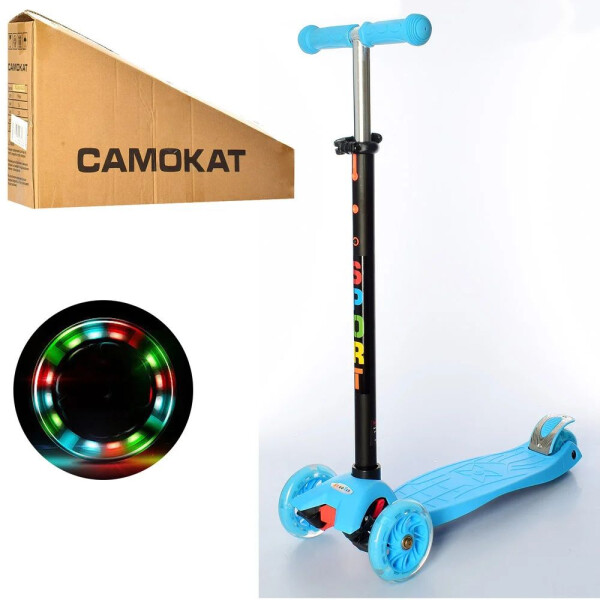 

Самокат iTrike JR 3-012-BL MAXI голубой