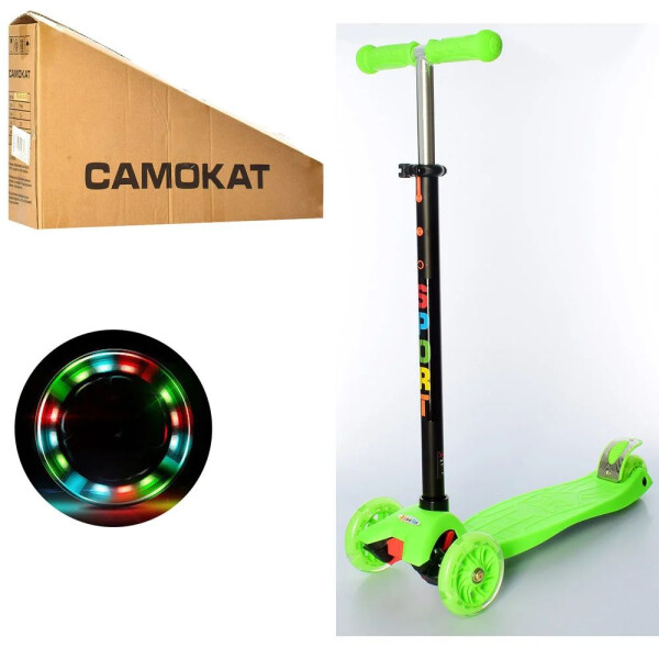 

Самокат iTrike JR 3-012-GR MAXI салатовый