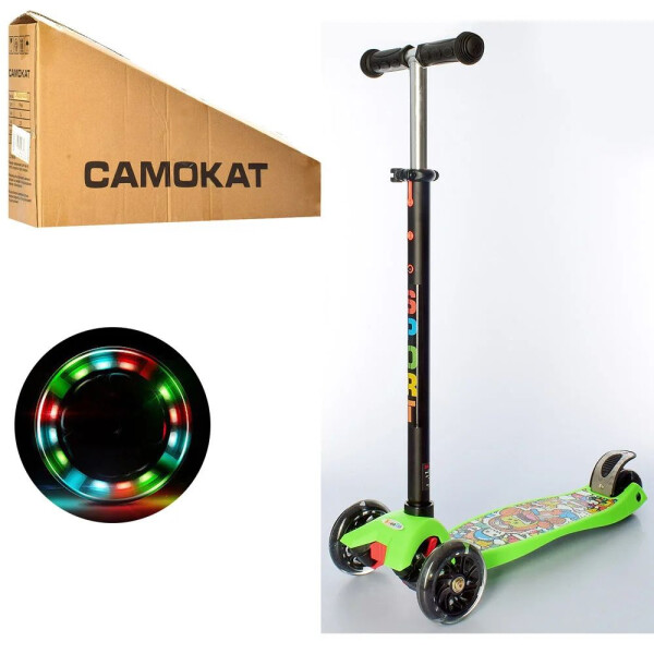 

Самокат iTrike JR 3-055-2-GR MAXI зеленый
