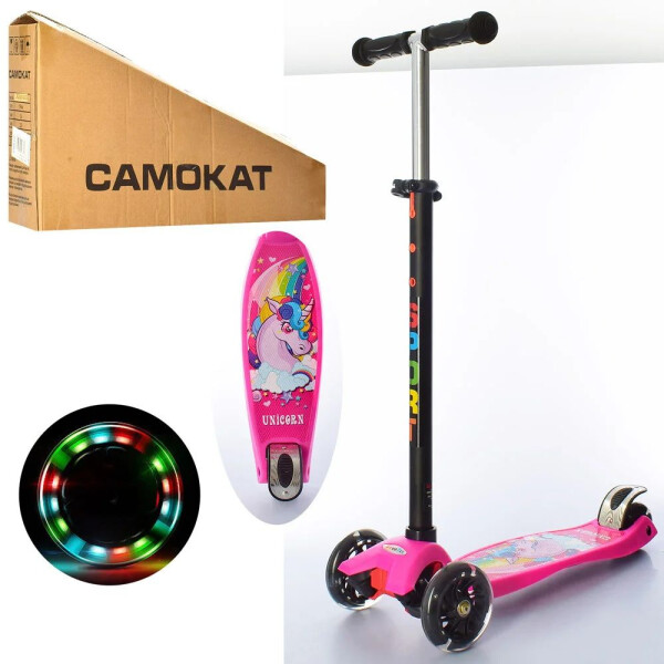 

Самокат iTrike JR 3-055-2-P MAXI розовый