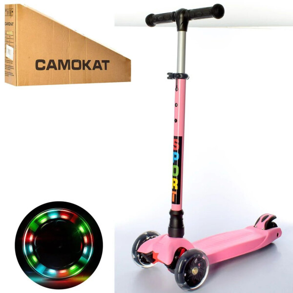 

Самокат iTrike JR 3-060-14-P MAXI розовый