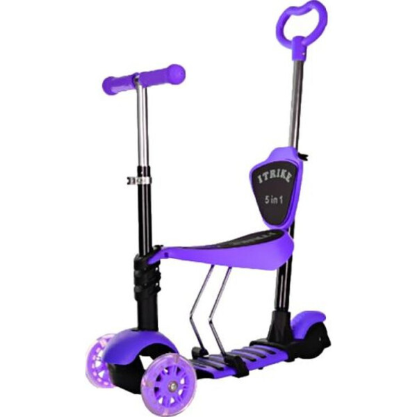 

Самокат 5 в 1 iTrike Maxi JR 3-026-B-1 (violet)