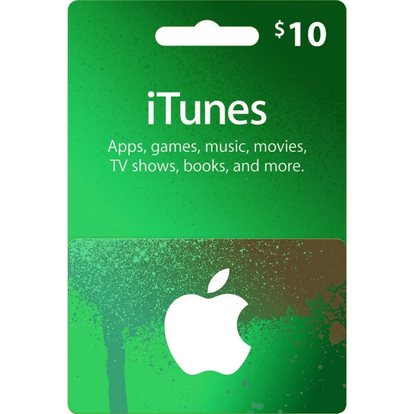 

Подарочная карта iTunes Apple / App Store Gift Card 10 usd, US-регион