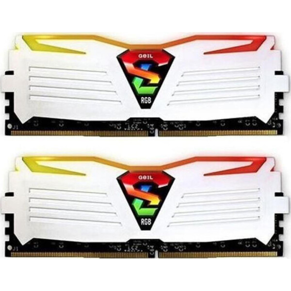 

GEIL DDR4 16GB (2x8GB) 3200 MHz Super Luce White (GLWC416GB3200C16ADC)