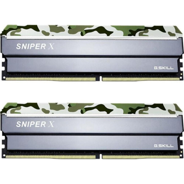 

G.Skill 16 GB (2x8GB) DDR4 3000 MHz Sniper X Classic Camo (F4-3000C16D-16GSXFB)