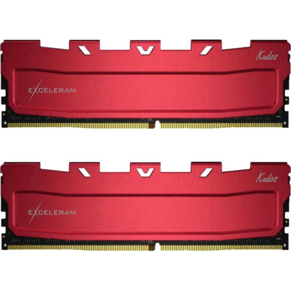 

Оперативная память eXceleram DDR4 16GB (2x8GB) 3466 MHz Kudos Red (EKRED4163418AD)