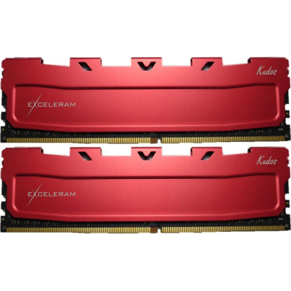 

Оперативная память eXceleram DDR4 16GB (2x8GB) 3000 MHz Red Kudos (EKRED4163016AD)