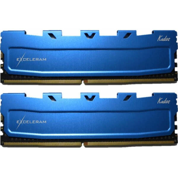 

Оперативная память eXceleram DDR3 16GB (2x8GB) 1600 MHz Blue Kudos (EKBLUE3161611AD)