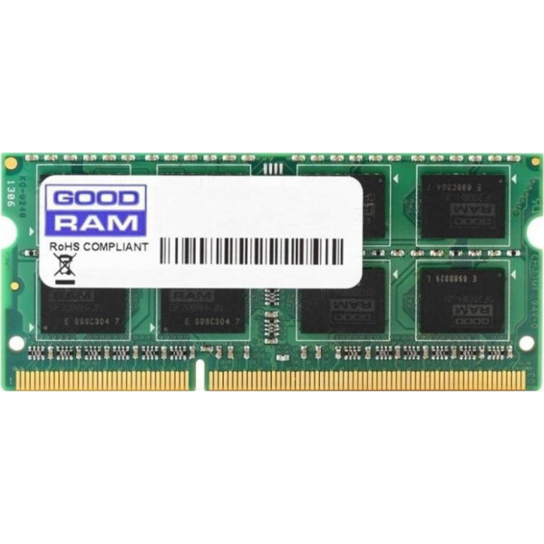 

Оперативная память GOODRAM SoDIMM DDR3 4GB 1600 MHz (GR1600S364L11S/4G)