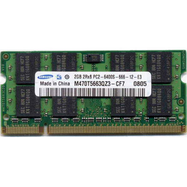 

Samsung 2 GB SO-DIMM DDR2 800 MHz (M470T5663QZ3-CF7)