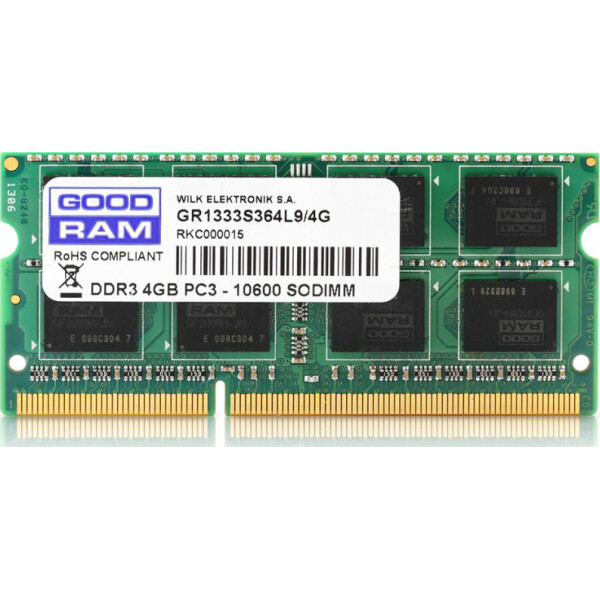 

Goodram 2GB [1x2GB 1600MHz DDR3] (GR1600S3V64L11/2G)