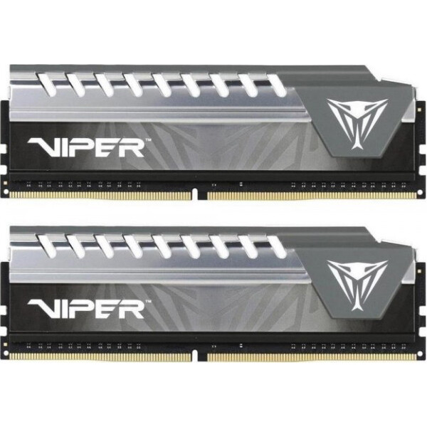 

Оперативная память PATRIOT 16 GB (2x8GB) DDR4 2666 MHz Viper Elite Black/Gray (PVE416G266C6KGY)