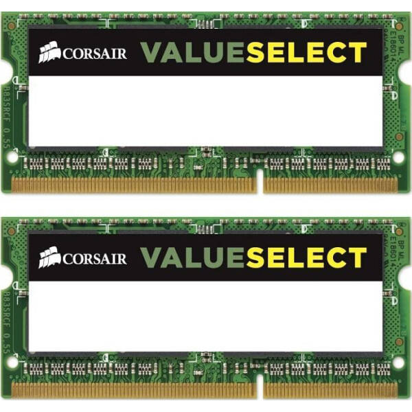 

Оперативная память Corsair 8GB 1600MHz DDR3L CL11 1.35V (2x4GB) (CMSO8GX3M2C1600C11)