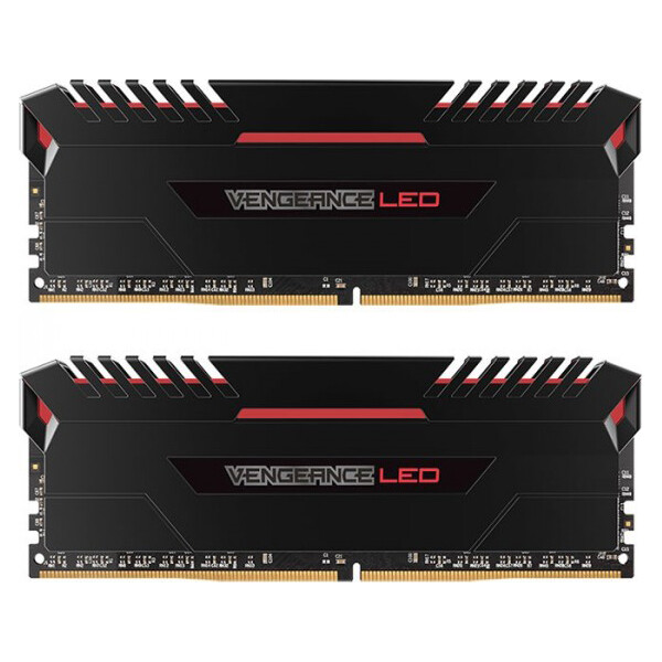 

Corsair 32 GB (2x16GB) DDR4 2666 MHz Vengeance LED (CMU32GX4M2A2666C16R)