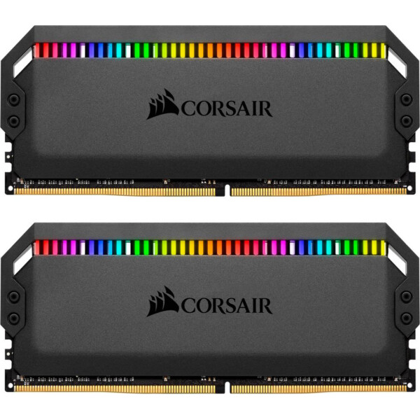 

Оперативная память Corsair 16 GB (2x8GB) DDR4 3200 MHz Dominator Platinum RGB (CMT16GX4M2C3200C16)