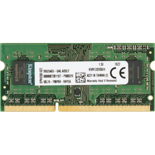 

Оперативная память Kingston KVR13S9S8/4 (KVR13S9S8/4)