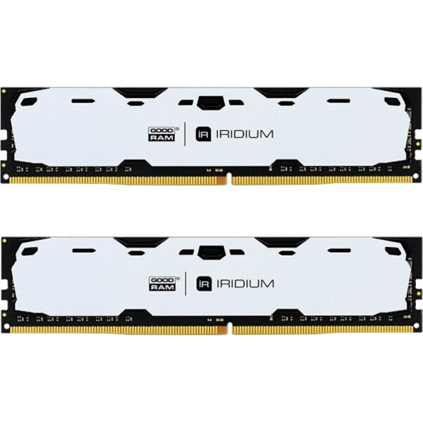 

Оперативная память DDR4 2x4GB/2400 GOODRAM Iridium White (IR-W2400D464L15S/8GDC)