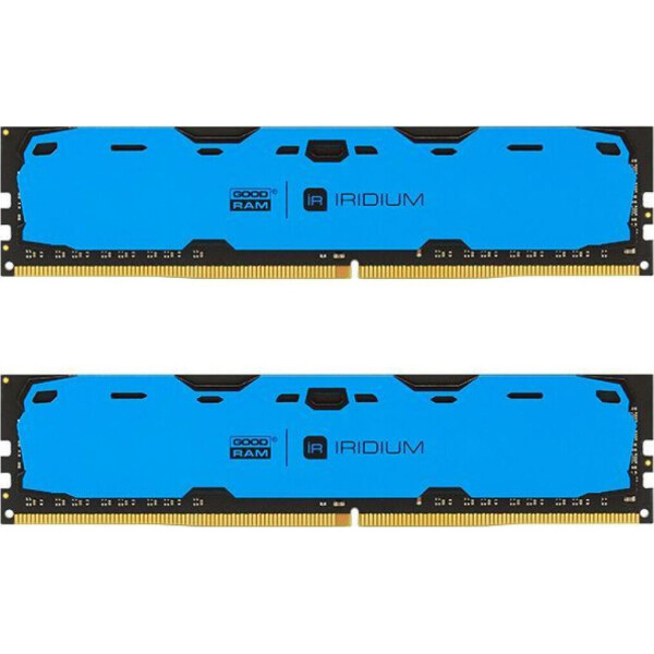 

Оперативная память DDR4 8GB/2400 GOODRAM Iridium Blue (IR-B2400D464L15S/8G)