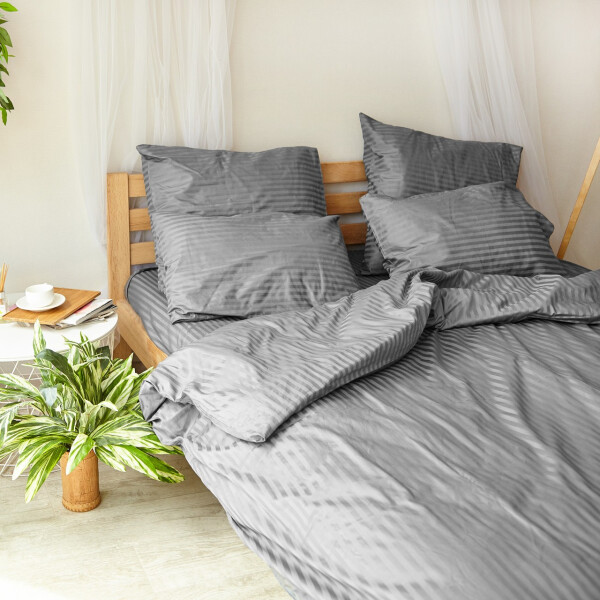 

Муссон Страйп ТМ DS Home Line наволочки 2 шт 70х70 H04P Полуторный