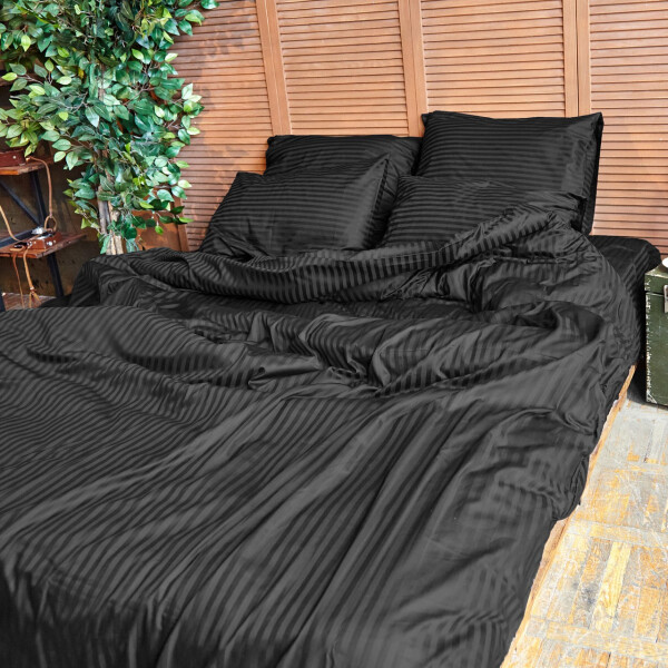 

Блек Страйп ТМ DS Home Line наволочки 2 шт 70х70 H08E Евро
