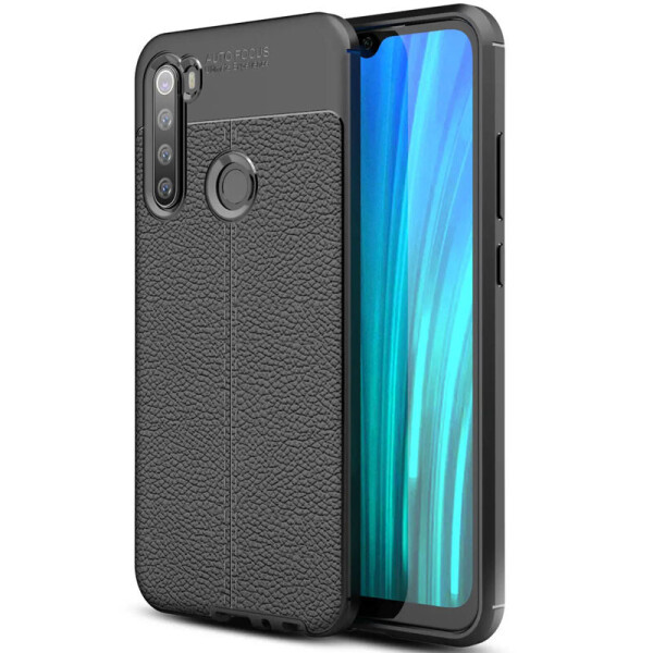 

TPU чехол фактурный (с имитацией кожи) для Samsung Galaxy A21 Черный (129750)