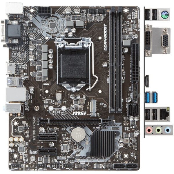 

Материнская плата MSI H310M PRO-M2 PLUS