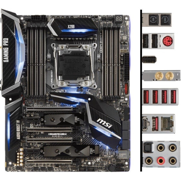 

MSI X299 GAMING PRO CARBON