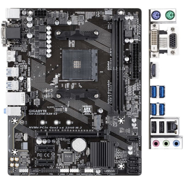 

GIGABYTE GA-A320M-S2H V2