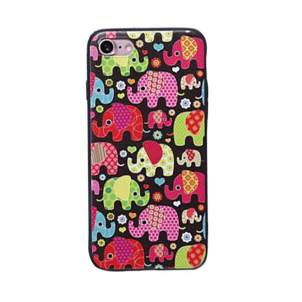 

TPU чехол Animals Print Series для iPhone 8 plus (5.5") (Слоники) (56278)
