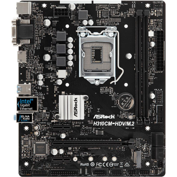 

Материнская плата ASRock H310CM-HDV/M.2